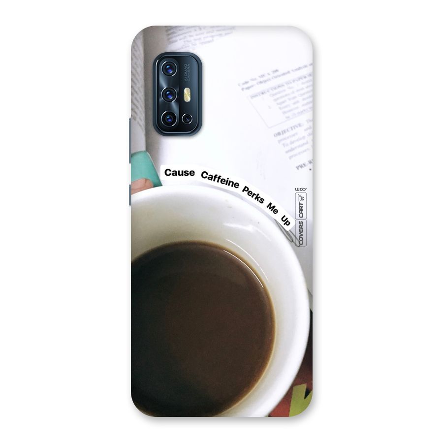 Coffee Perks Back Case for Vivo V17