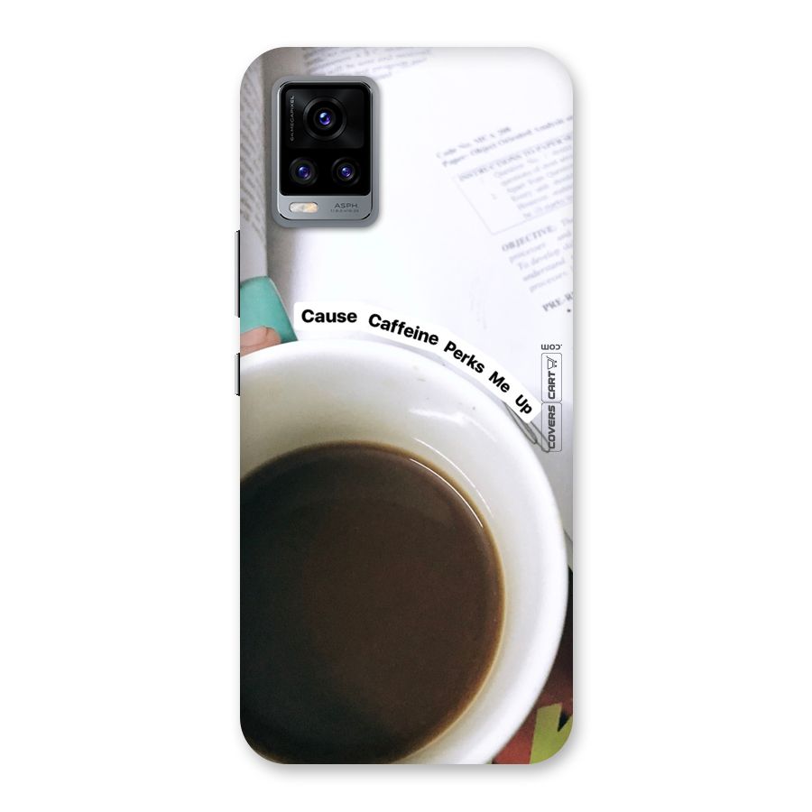 Coffee Perks Back Case for Vivo V20