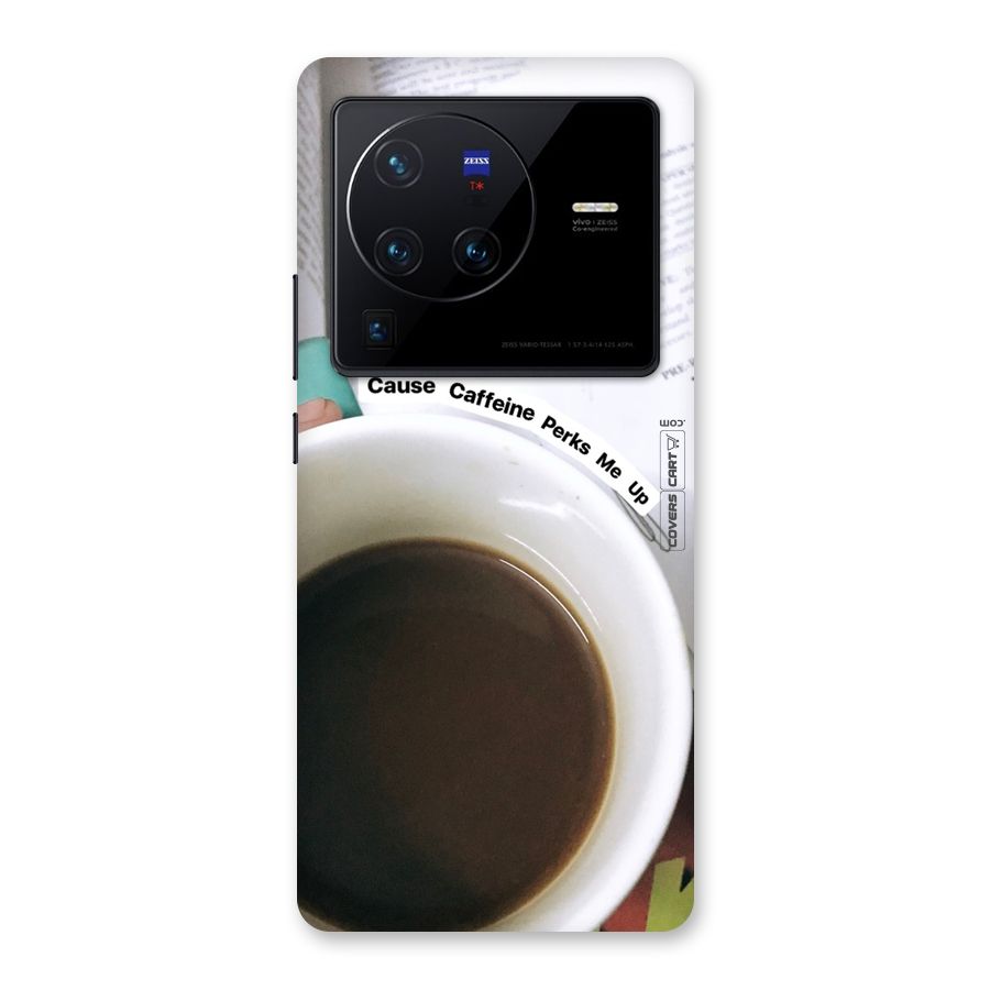 Coffee Perks Back Case for Vivo X80 Pro