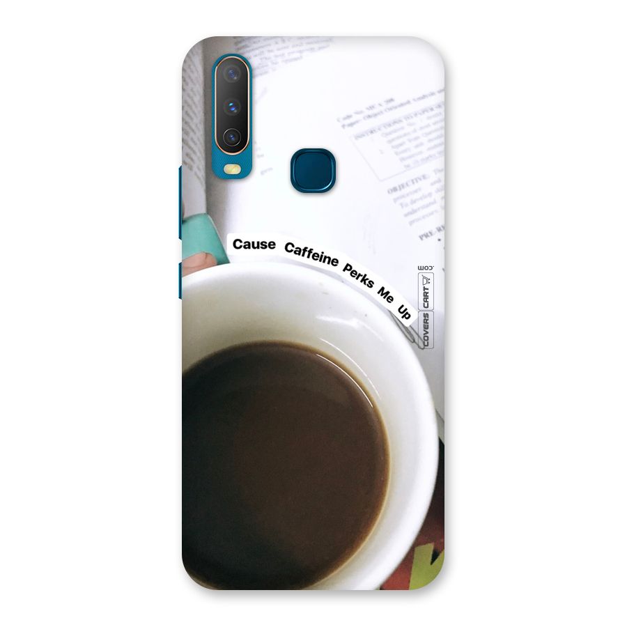 Coffee Perks Back Case for Vivo Y11
