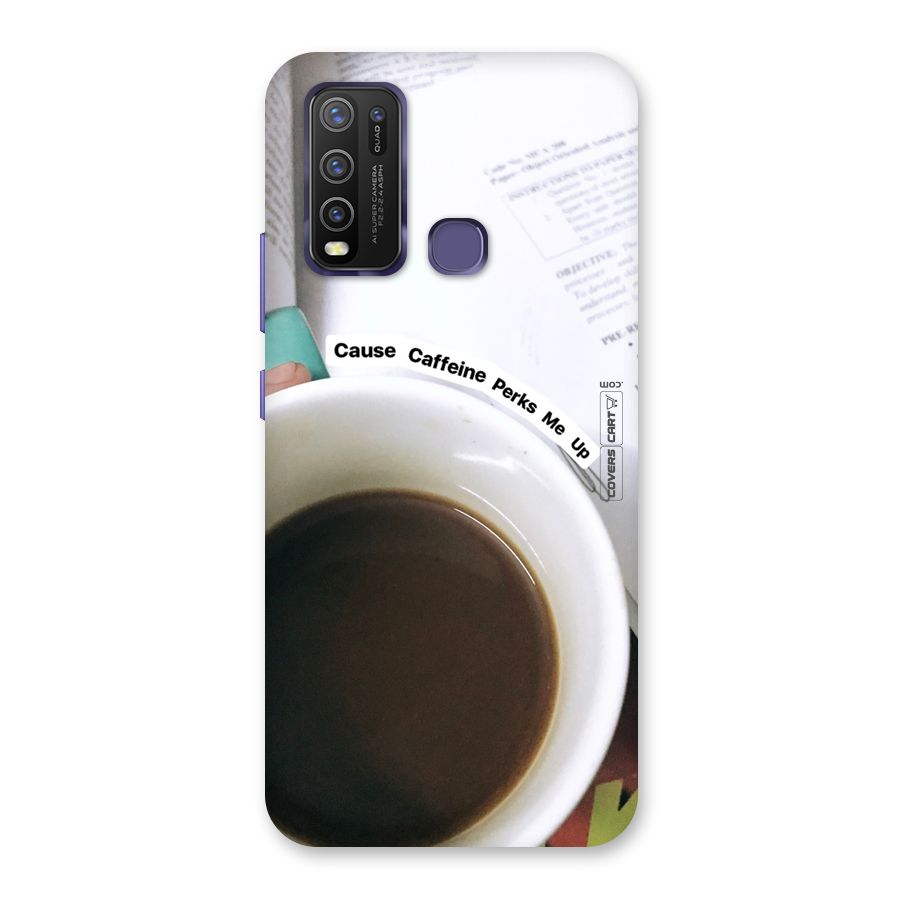 Coffee Perks Back Case for Vivo Y50