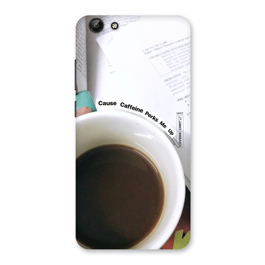 Coffee Perks Back Case for Vivo Y69