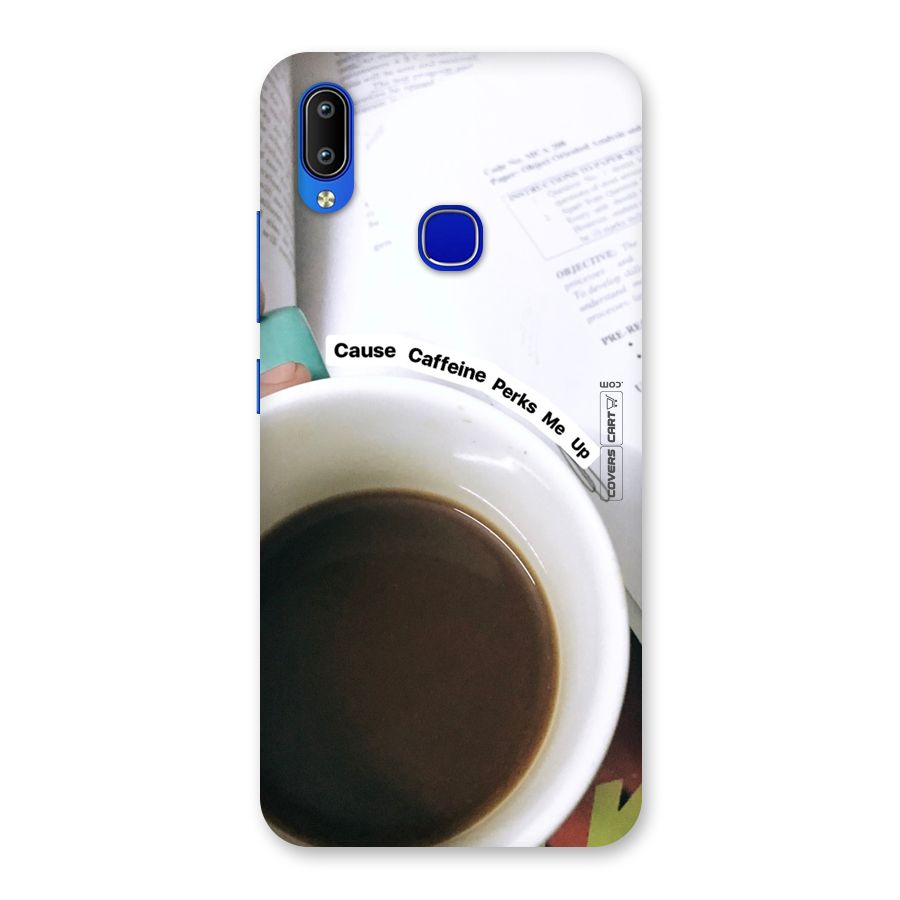 Coffee Perks Back Case for Vivo Y91