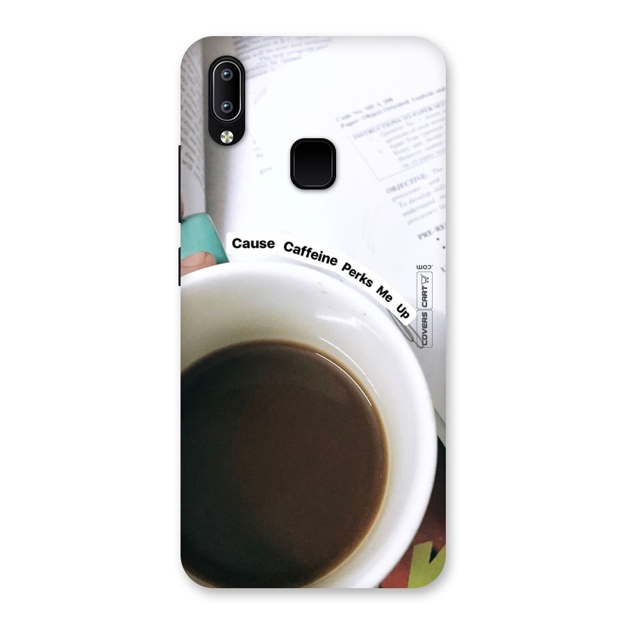 Coffee Perks Back Case for Vivo Y93