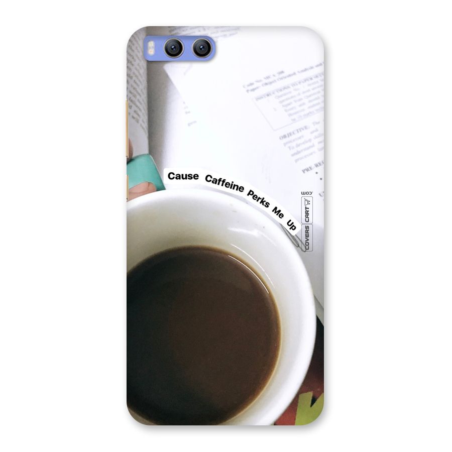 Coffee Perks Back Case for Xiaomi Mi 6