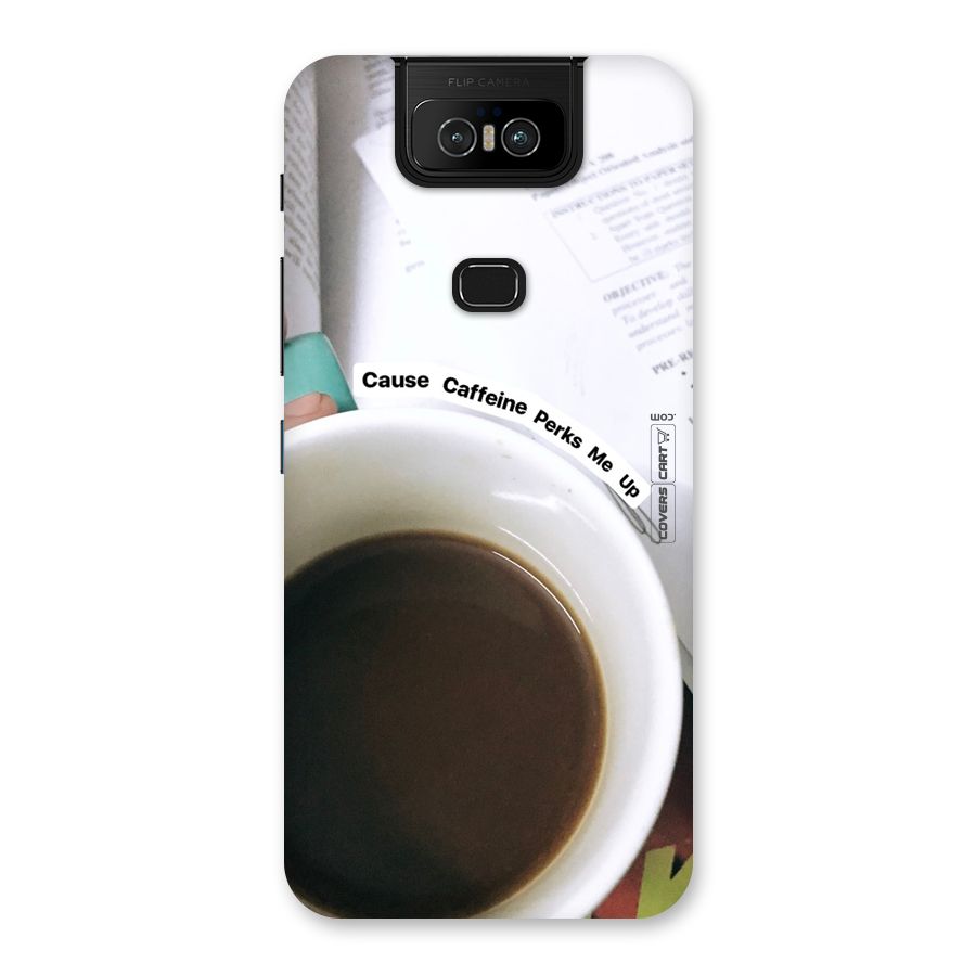 Coffee Perks Back Case for Zenfone 6z