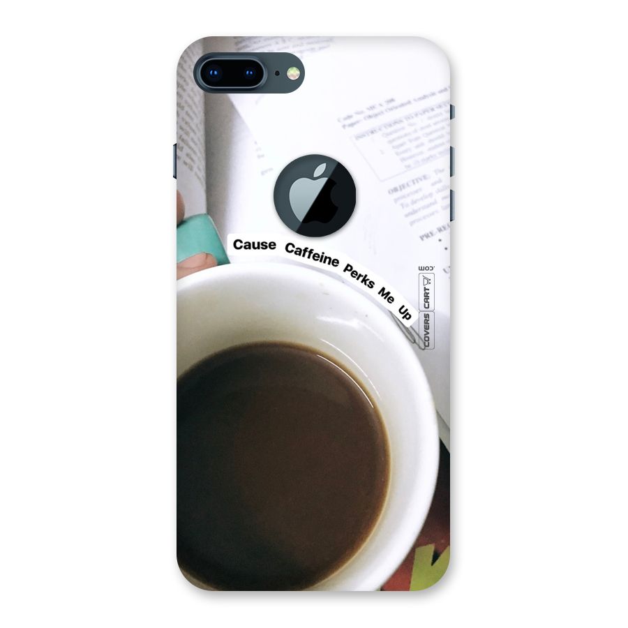 Coffee Perks Back Case for iPhone 7 Plus Logo Cut