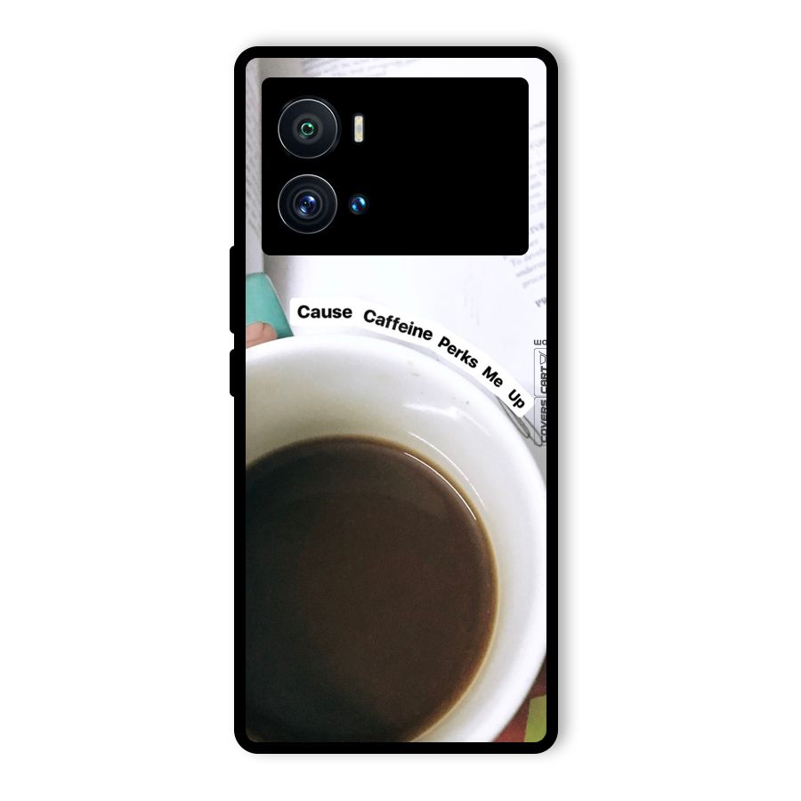 Coffee Perks Glass Back Case for Vivo iQOO 9 Pro
