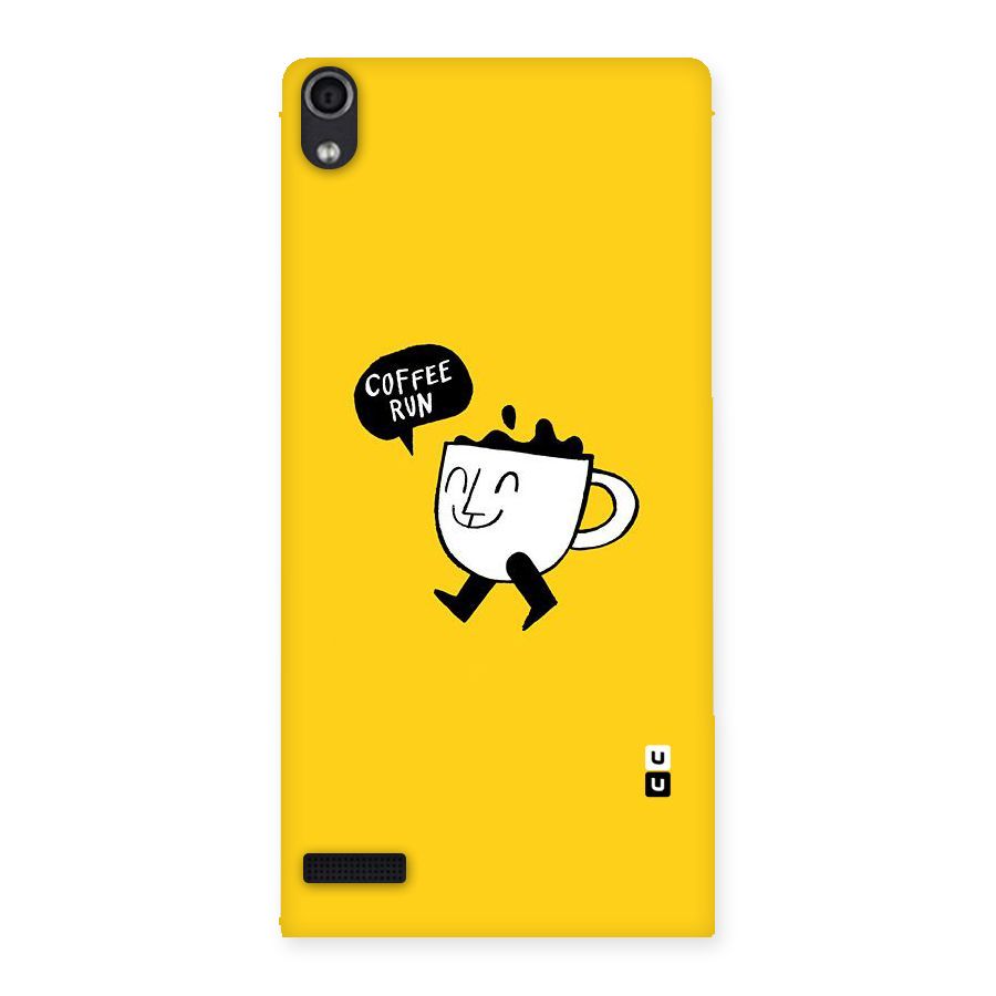 Coffee Run Back Case for Ascend P6