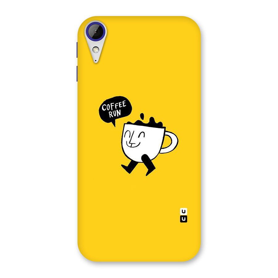 Coffee Run Back Case for Desire 830
