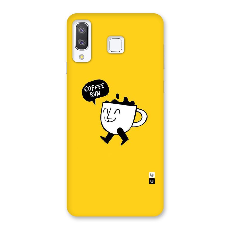 Coffee Run Back Case for Galaxy A8 Star
