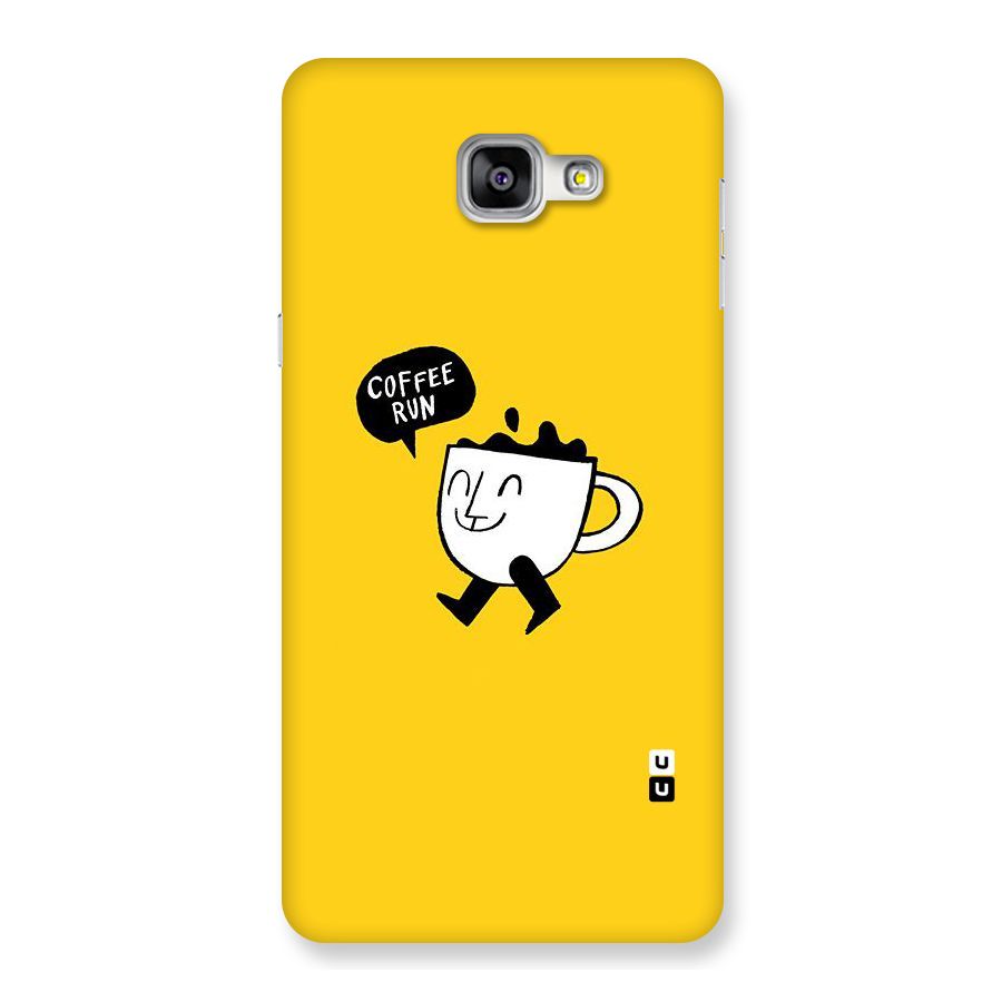Coffee Run Back Case for Galaxy A9