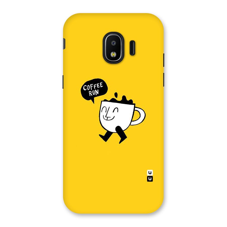 Coffee Run Back Case for Galaxy J2 Pro 2018