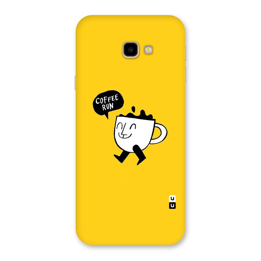 Coffee Run Back Case for Galaxy J4 Plus