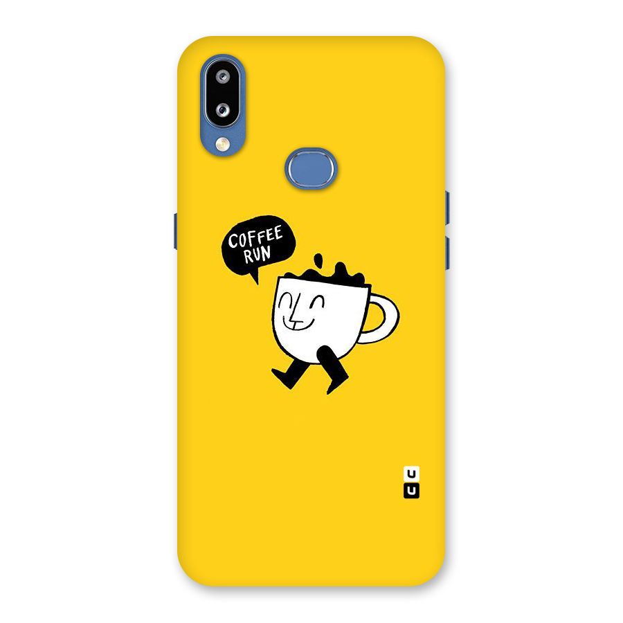 Coffee Run Back Case for Galaxy M01s