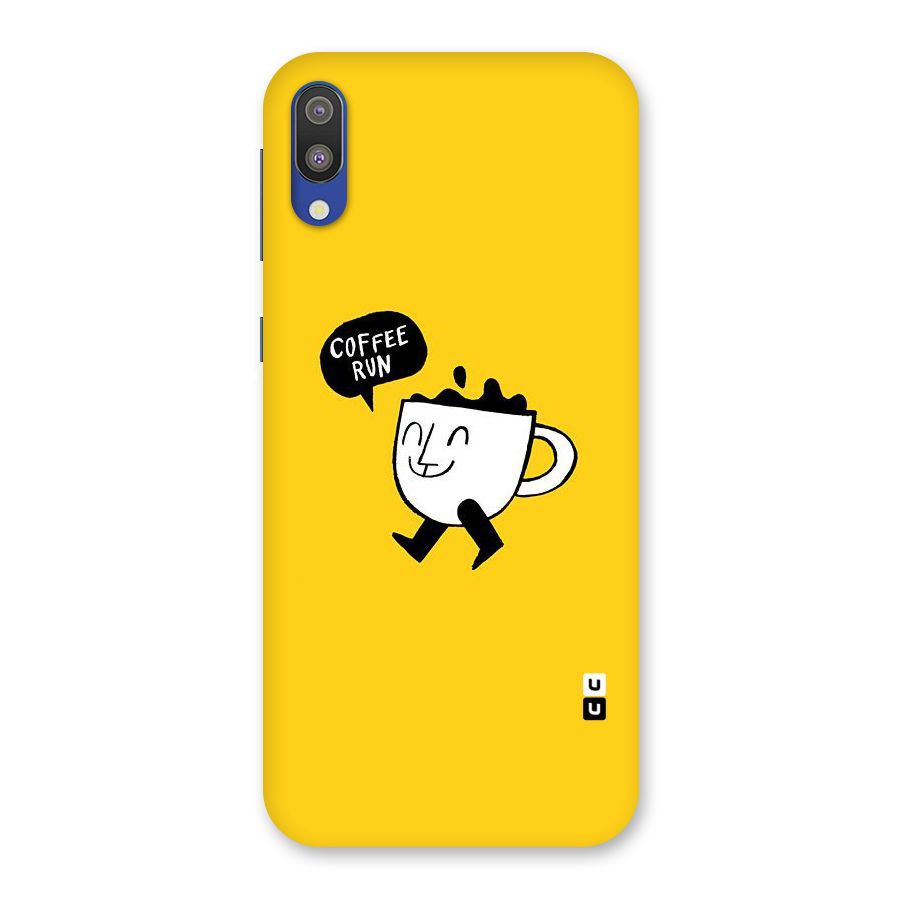Coffee Run Back Case for Galaxy M10