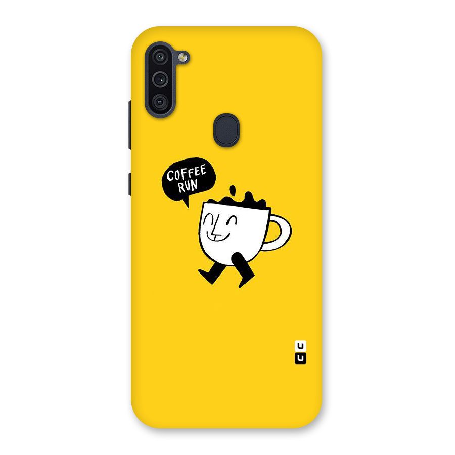 Coffee Run Back Case for Galaxy M11