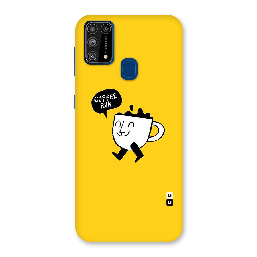 Coffee Run Back Case for Galaxy M31