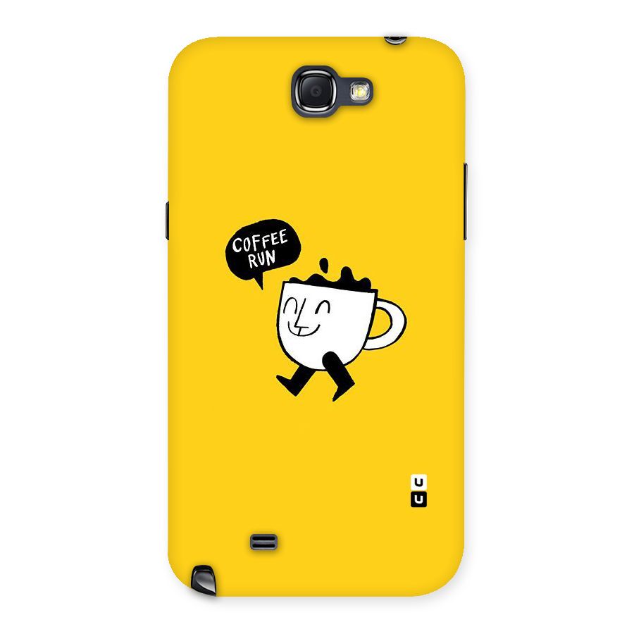 Coffee Run Back Case for Galaxy Note 2