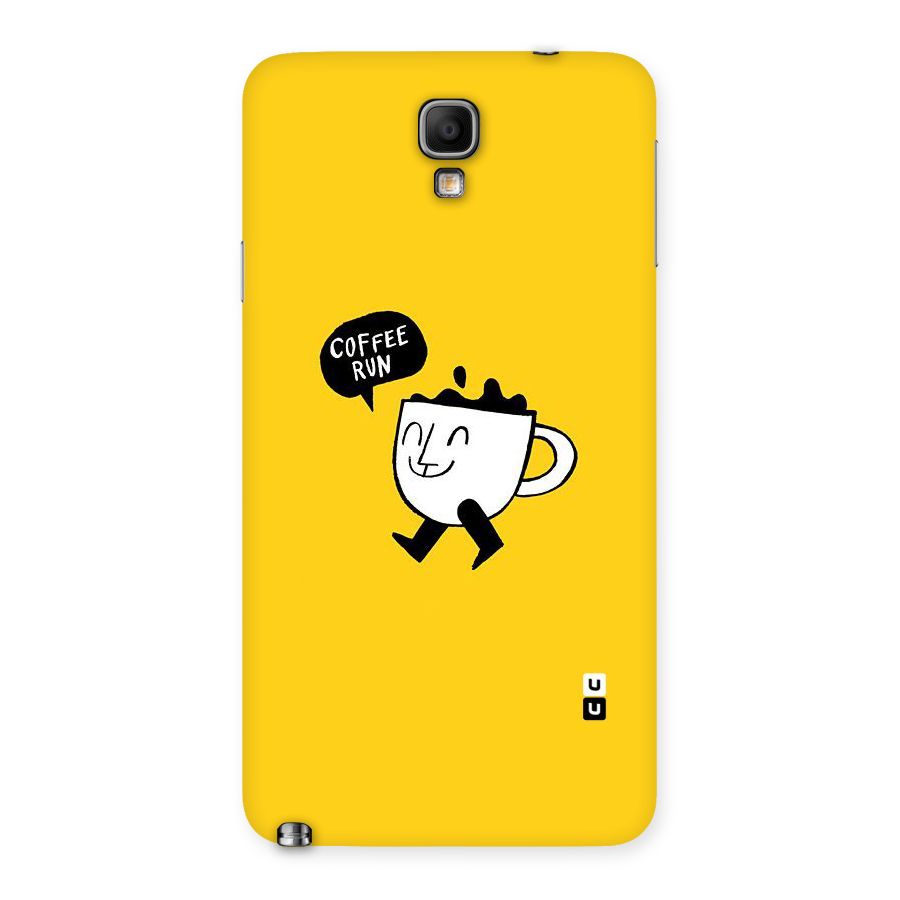 Coffee Run Back Case for Galaxy Note 3 Neo