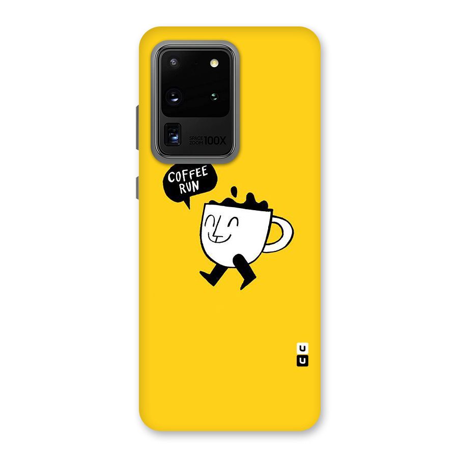 Coffee Run Back Case for Galaxy S20 Ultra