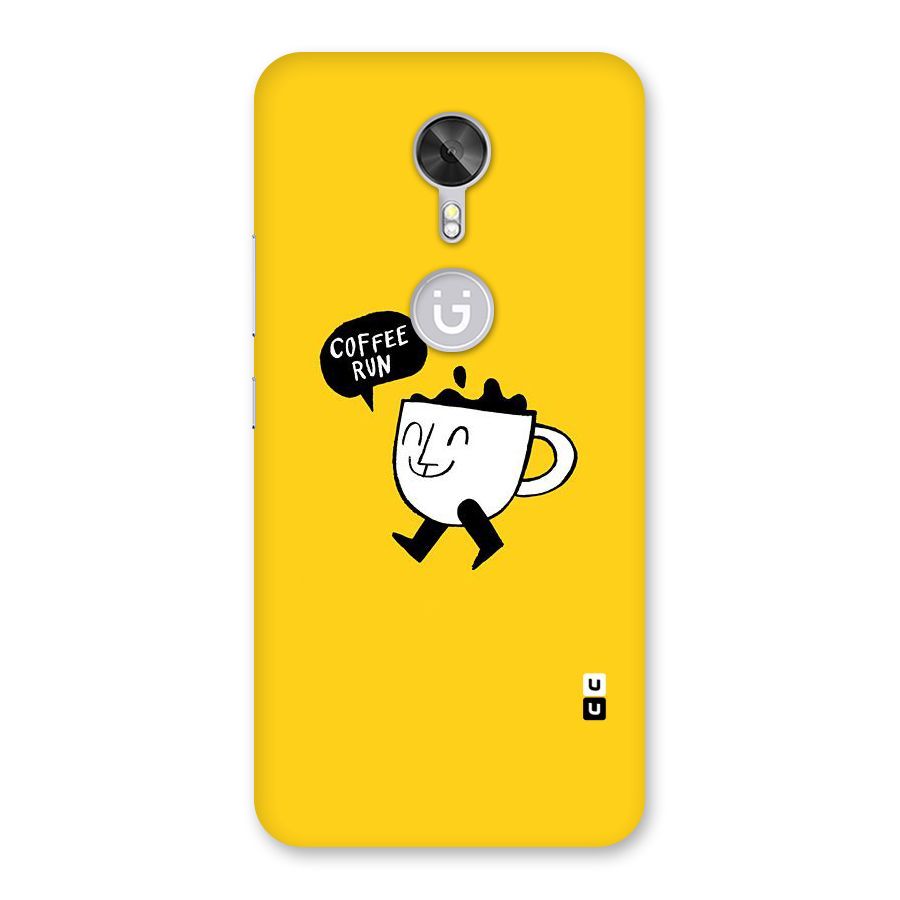 Coffee Run Back Case for Gionee A1