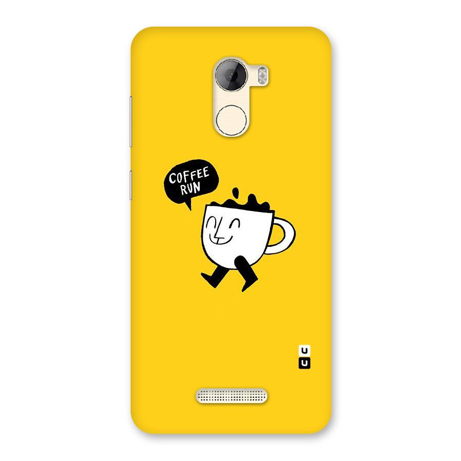 Coffee Run Back Case for Gionee A1 LIte