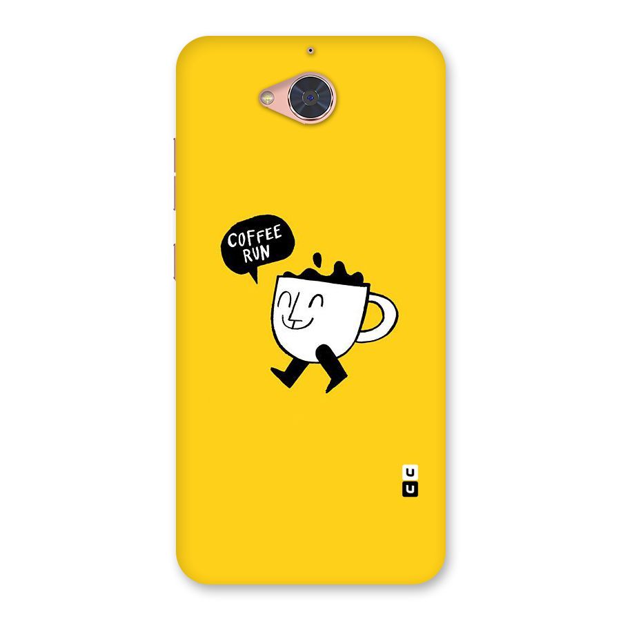 Coffee Run Back Case for Gionee S6 Pro