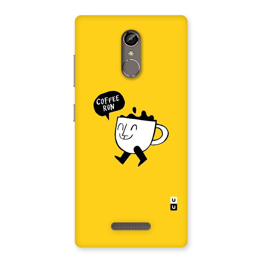 Coffee Run Back Case for Gionee S6s