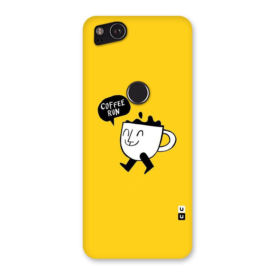 Coffee Run Back Case for Google Pixel 2