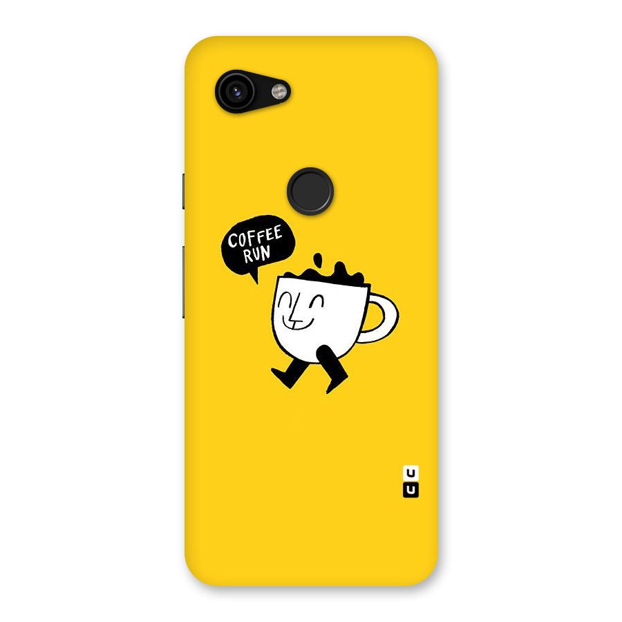 Coffee Run Back Case for Google Pixel 3a