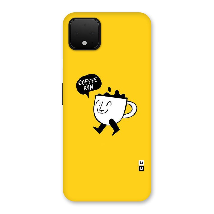 Coffee Run Back Case for Google Pixel 4 XL