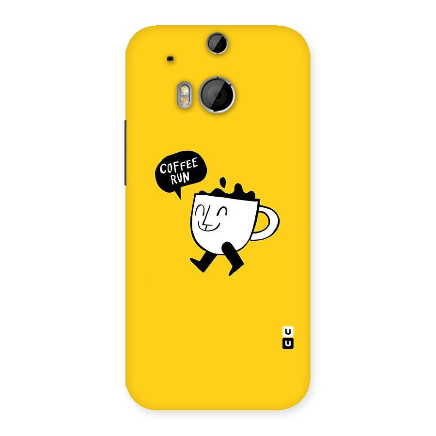 Coffee Run Back Case for HTC One M8