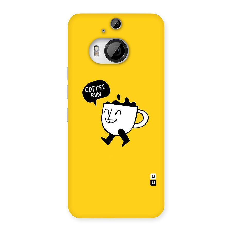 Coffee Run Back Case for HTC One M9 Plus