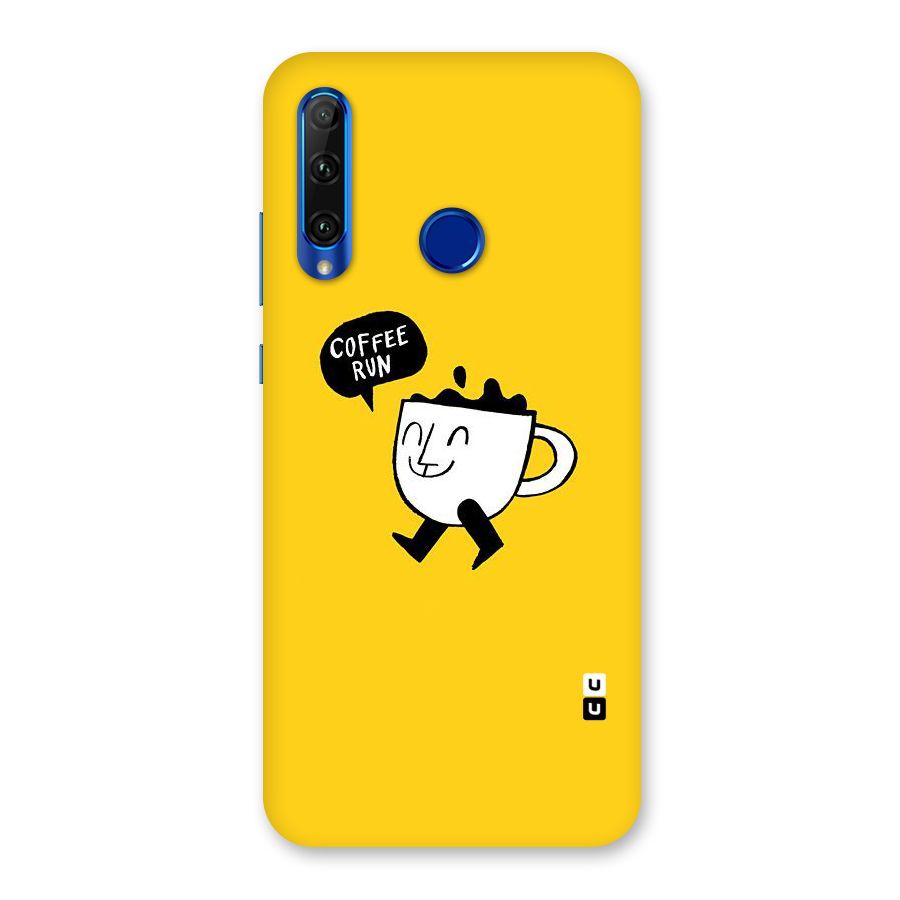 Coffee Run Back Case for Honor 20i