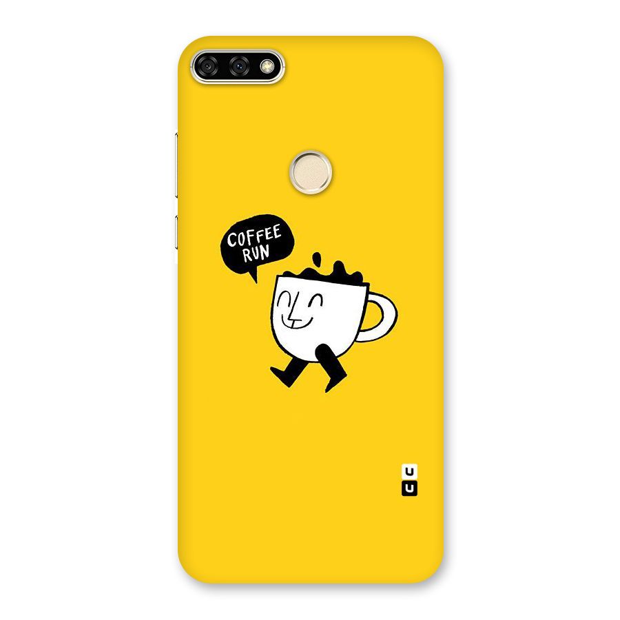 Coffee Run Back Case for Honor 7A
