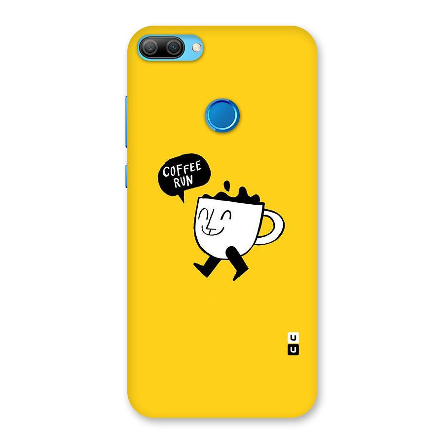 Coffee Run Back Case for Honor 9N