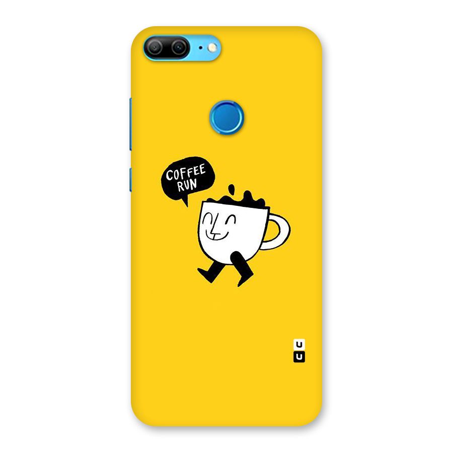 Coffee Run Back Case for Honor 9 Lite