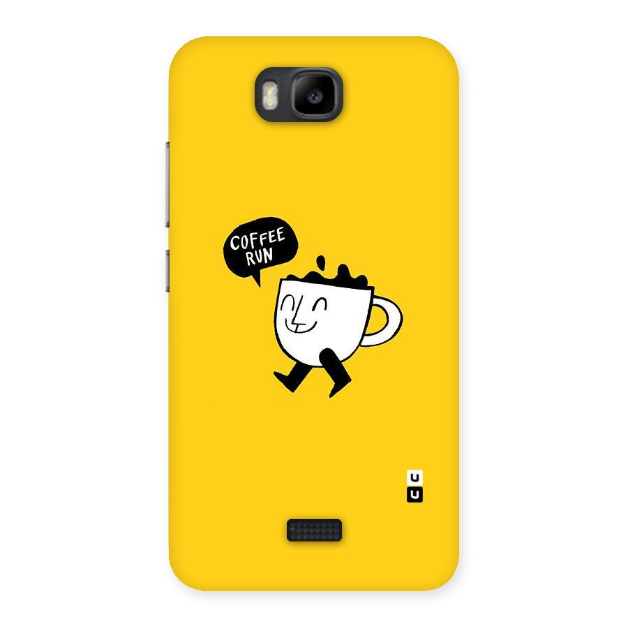 Coffee Run Back Case for Honor Bee