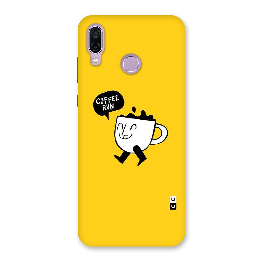 Coffee Run Back Case for Honor Play