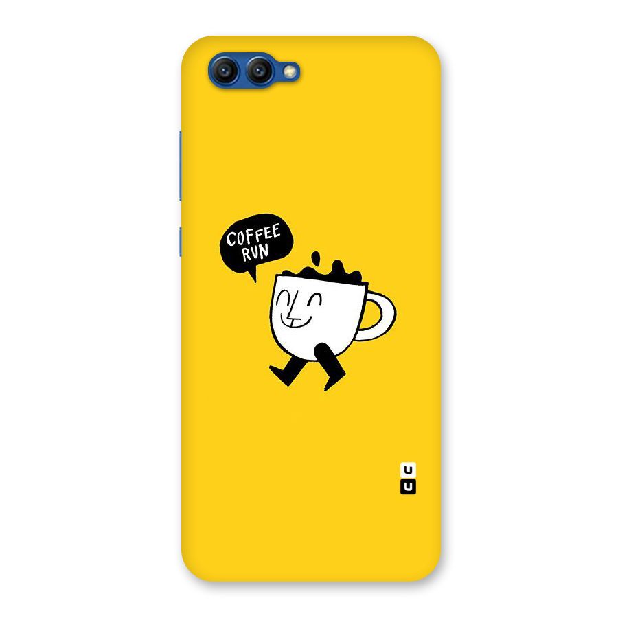Coffee Run Back Case for Honor View 10