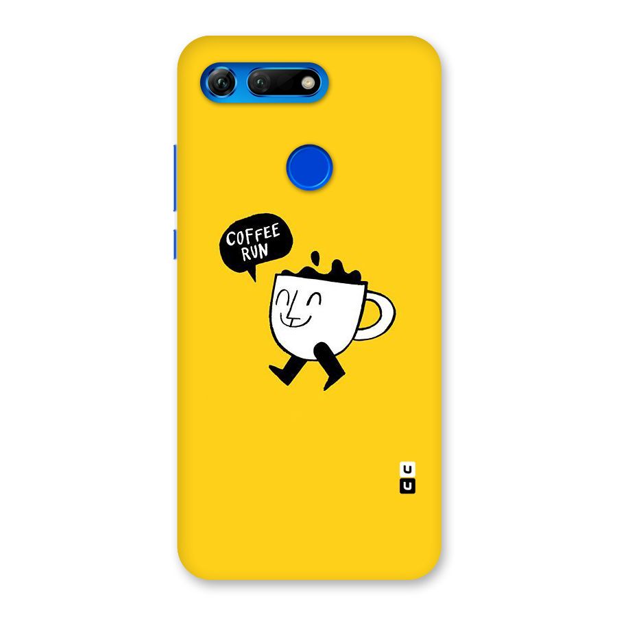 Coffee Run Back Case for Honor View 20