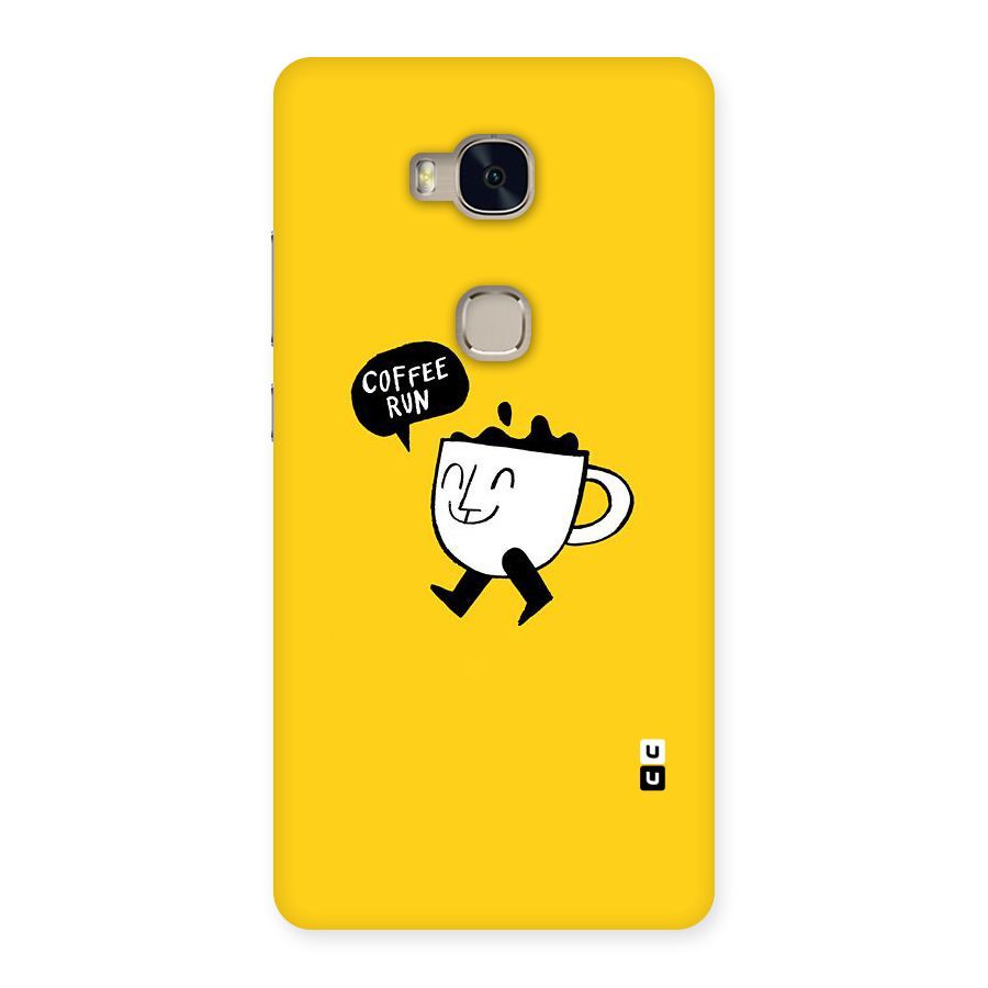Coffee Run Back Case for Huawei Honor 5X
