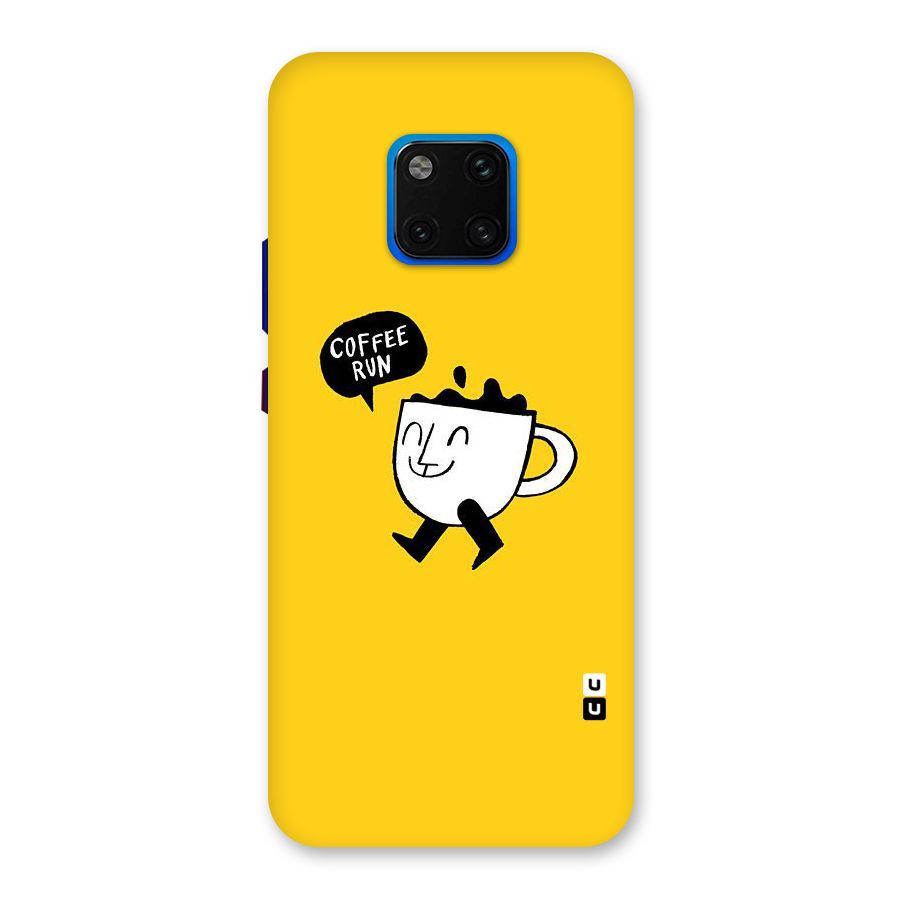 Coffee Run Back Case for Huawei Mate 20 Pro