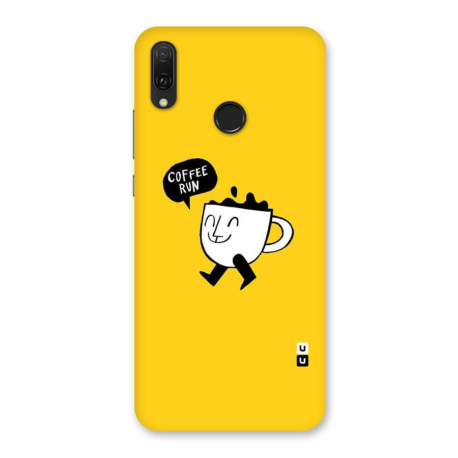 Coffee Run Back Case for Huawei Y9 (2019)