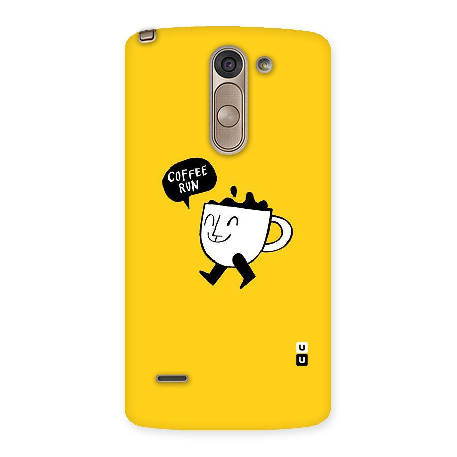 Coffee Run Back Case for LG G3 Stylus