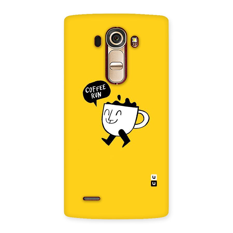 Coffee Run Back Case for LG G4