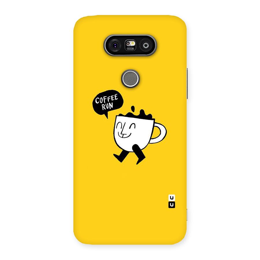 Coffee Run Back Case for LG G5