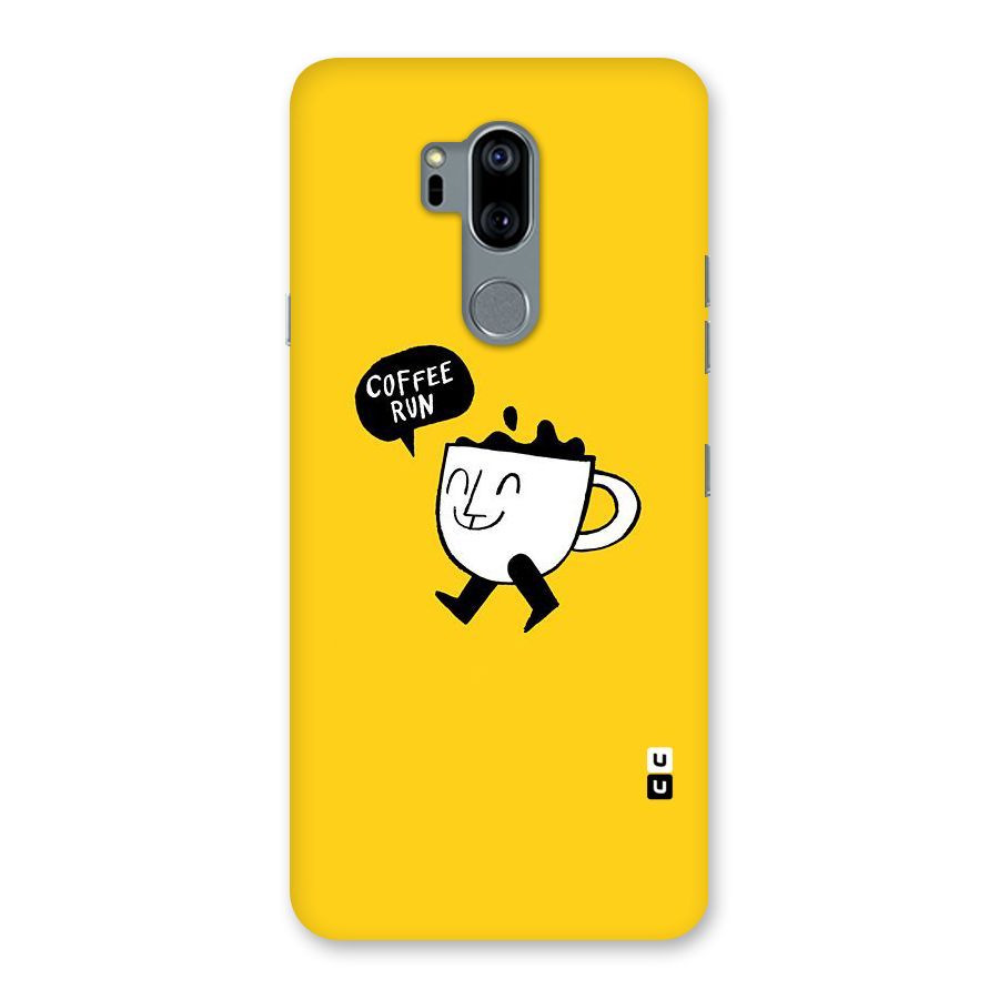 Coffee Run Back Case for LG G7