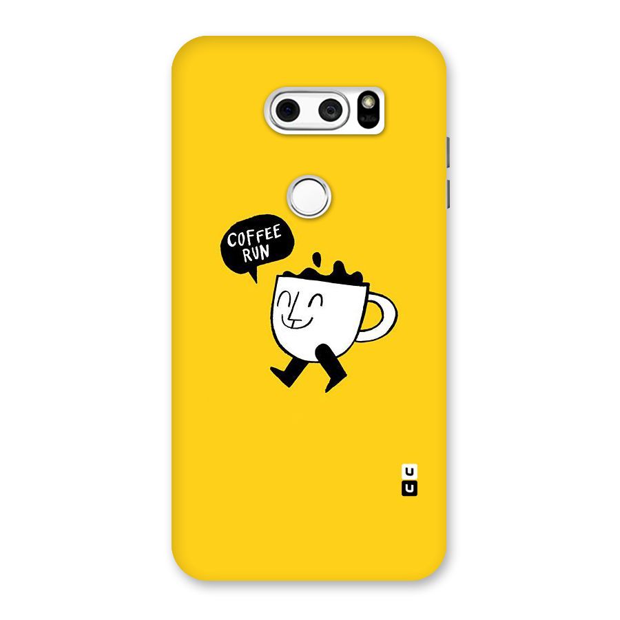 Coffee Run Back Case for LG V30